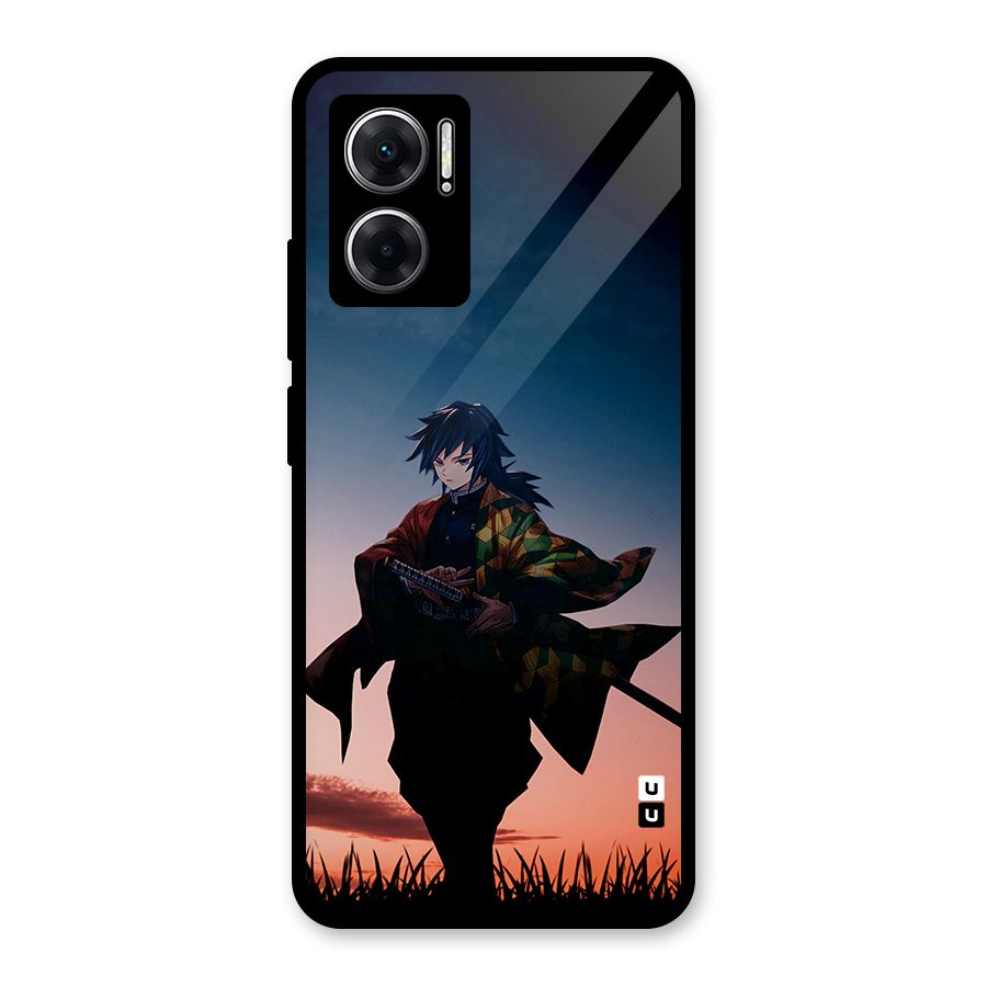Giyu Tomioka Stance Glass Back Case for Redmi 11 Prime 5G