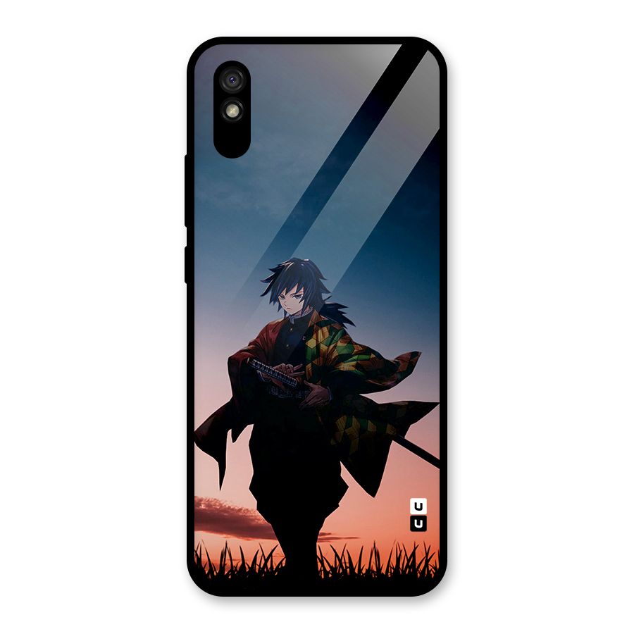 Giyu Tomioka Stance Glass Back Case for Redmi 9A