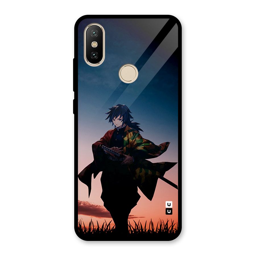 Giyu Tomioka Stance Glass Back Case for Redmi A2