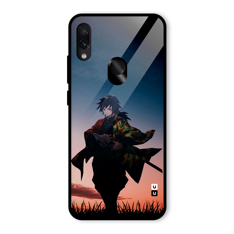 Giyu Tomioka Stance Glass Back Case for Redmi Note 7S