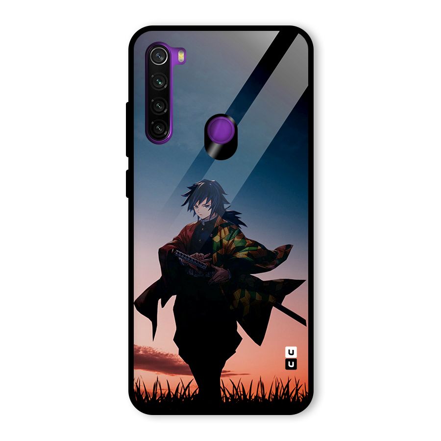 Giyu Tomioka Stance Glass Back Case for Redmi Note 8