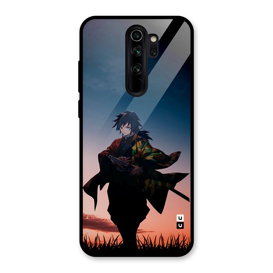 Giyu Tomioka Stance Glass Back Case for Redmi Note 8 Pro