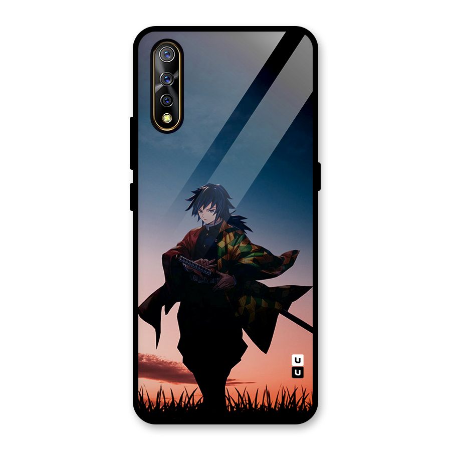 Giyu Tomioka Stance Glass Back Case for Vivo S1