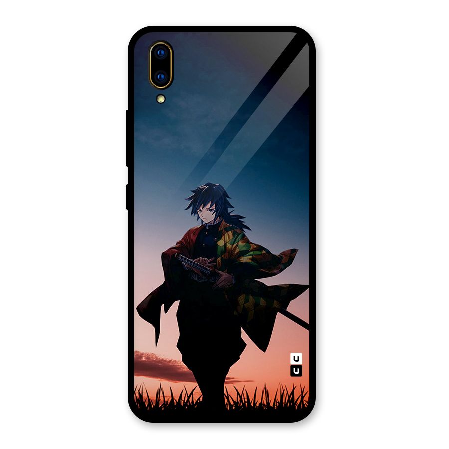 Giyu Tomioka Stance Glass Back Case for Vivo V11 Pro
