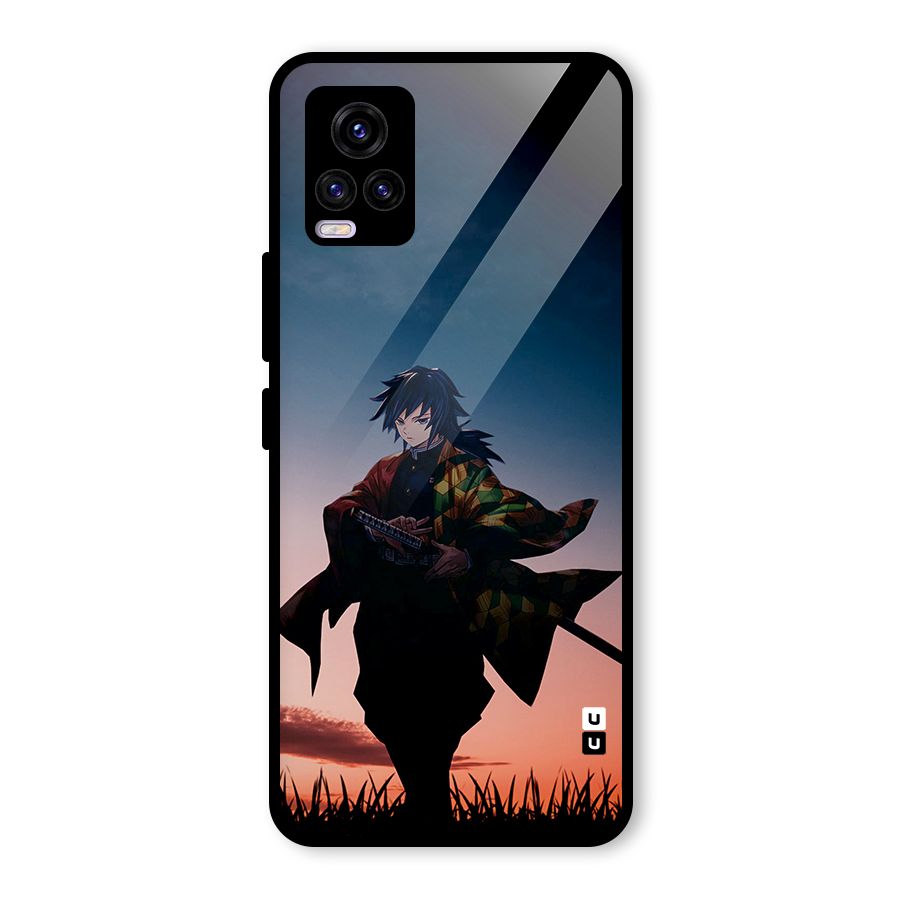 Giyu Tomioka Stance Glass Back Case for Vivo V20