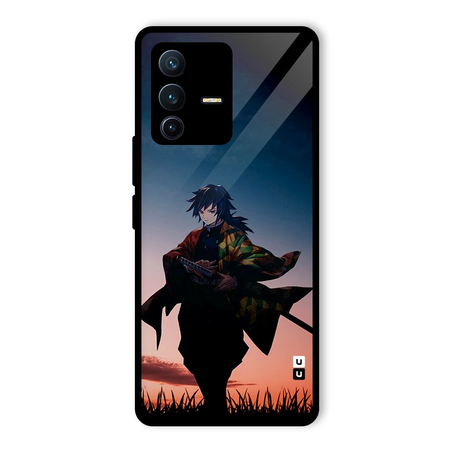 Giyu Tomioka Stance Glass Back Case for Vivo V23 Pro