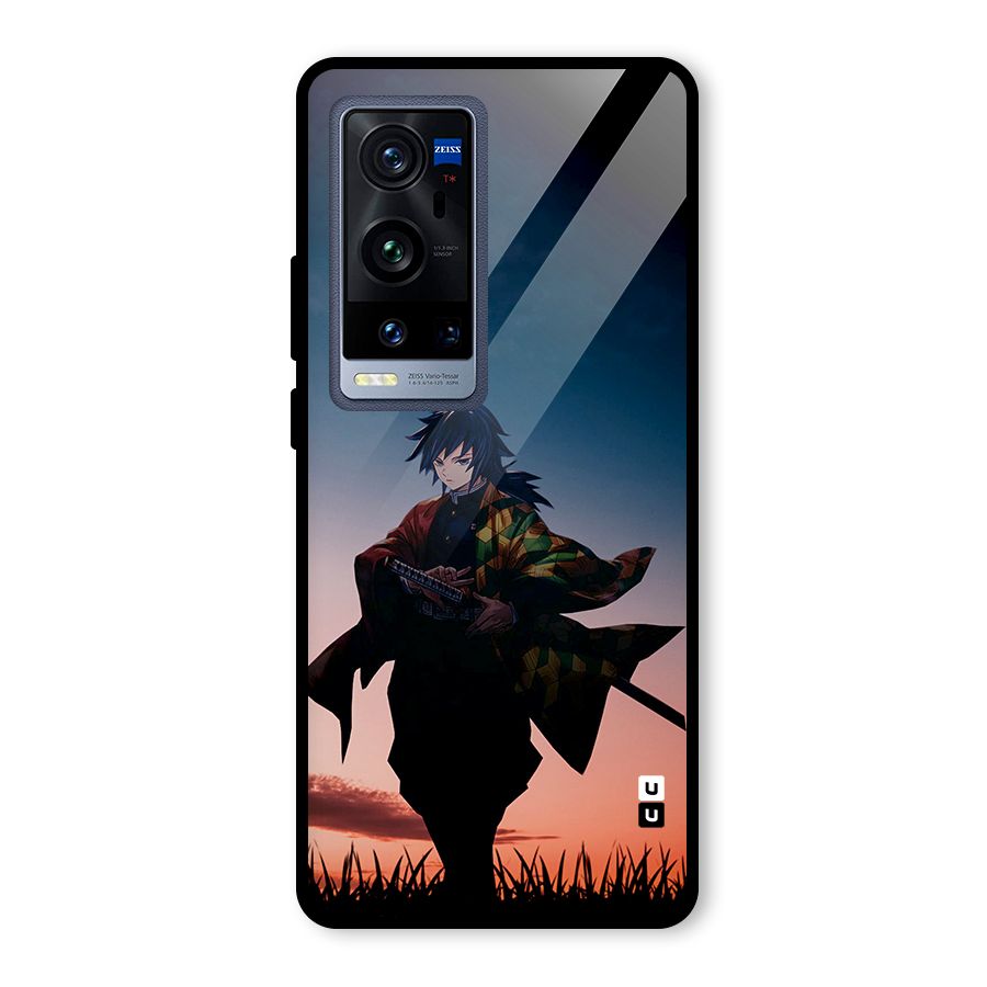 Giyu Tomioka Stance Glass Back Case for Vivo X60 Pro Plus