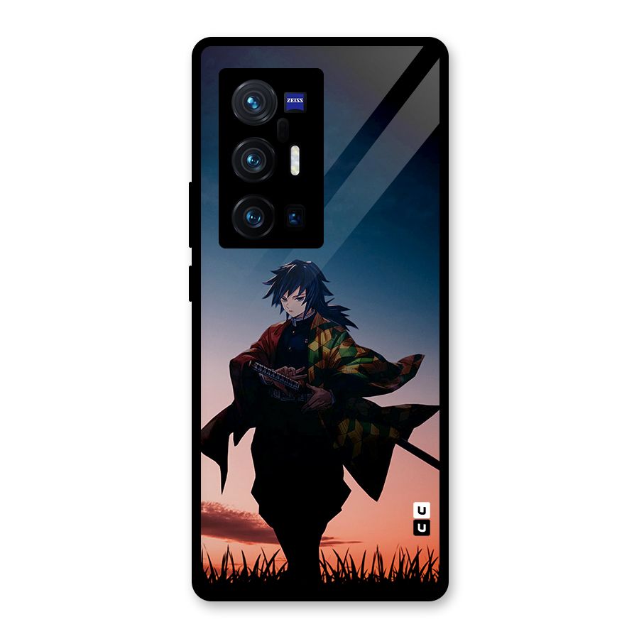 Giyu Tomioka Stance Glass Back Case for Vivo X70 Pro Plus