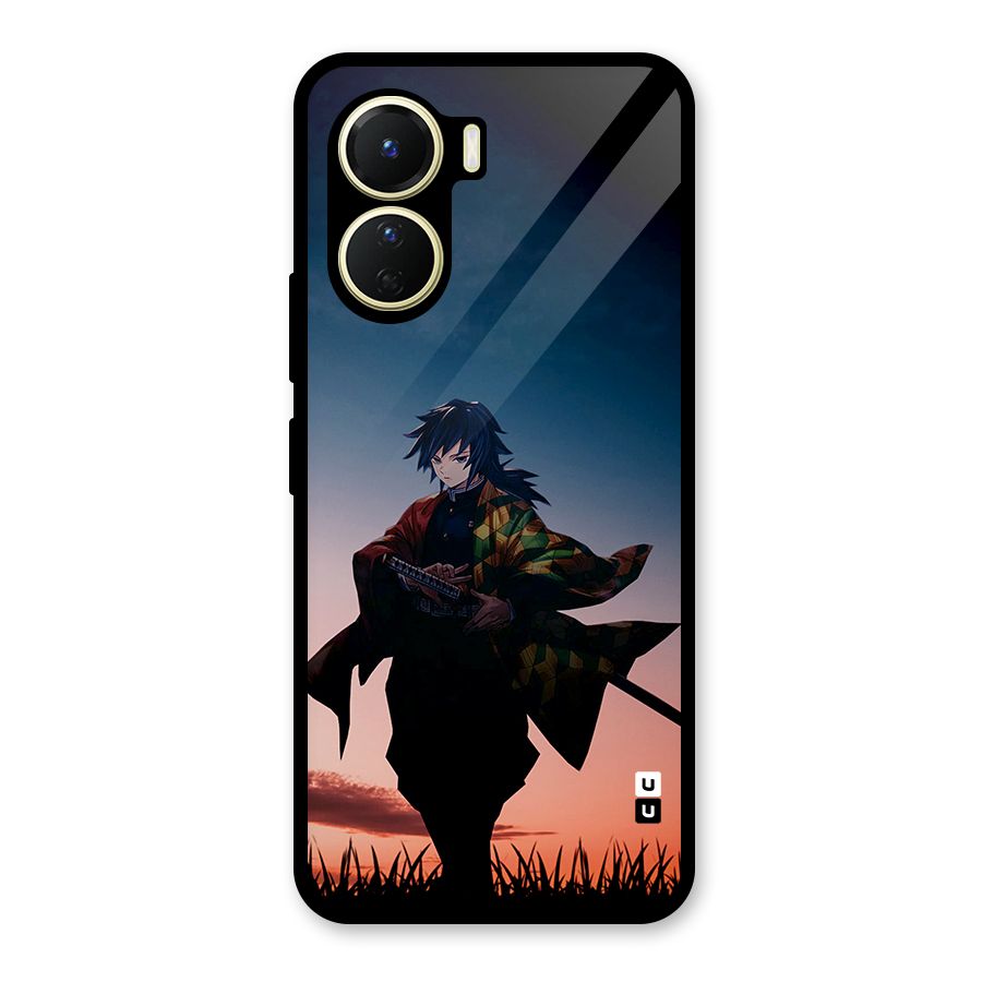 Giyu Tomioka Stance Glass Back Case for Vivo Y16