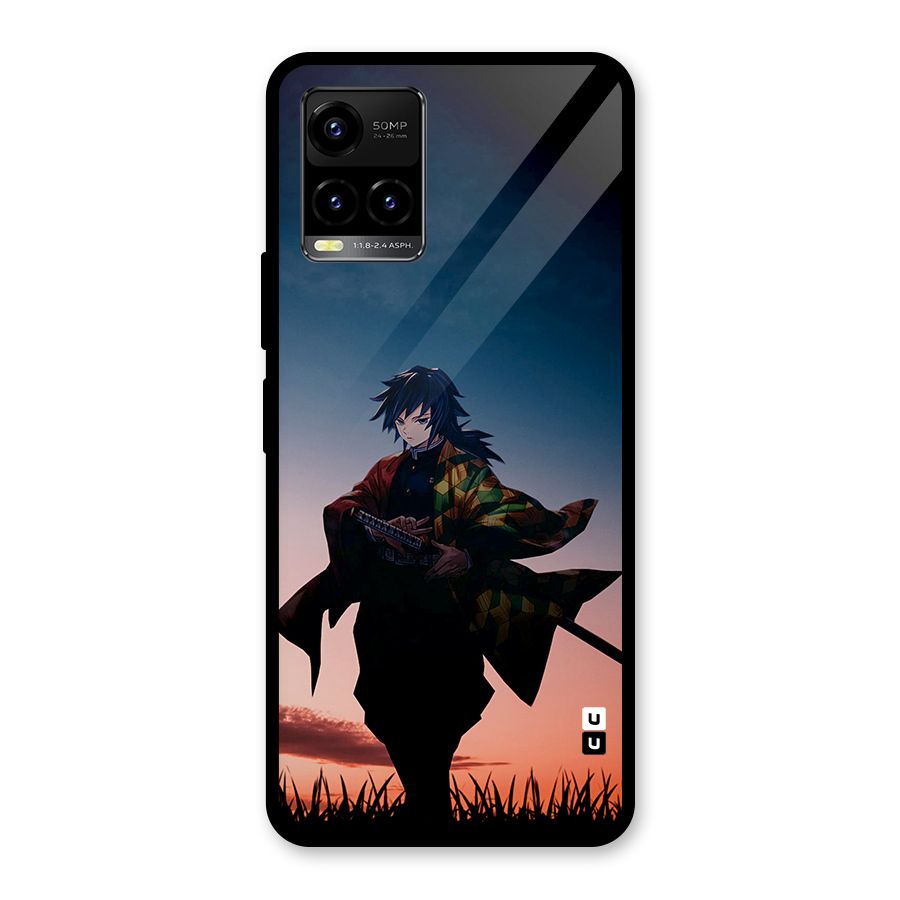 Giyu Tomioka Stance Glass Back Case for Vivo Y21T