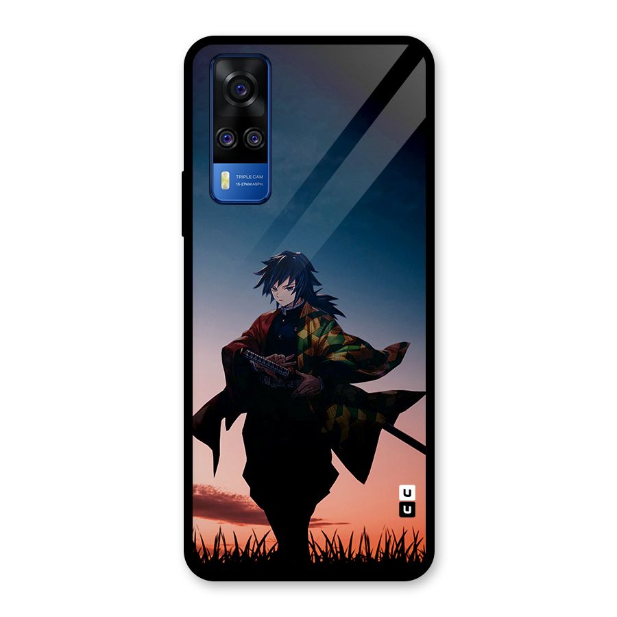 Giyu Tomioka Stance Glass Back Case for Vivo Y31