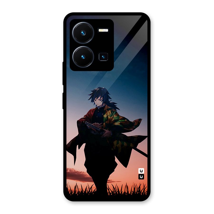 Giyu Tomioka Stance Glass Back Case for Vivo Y35