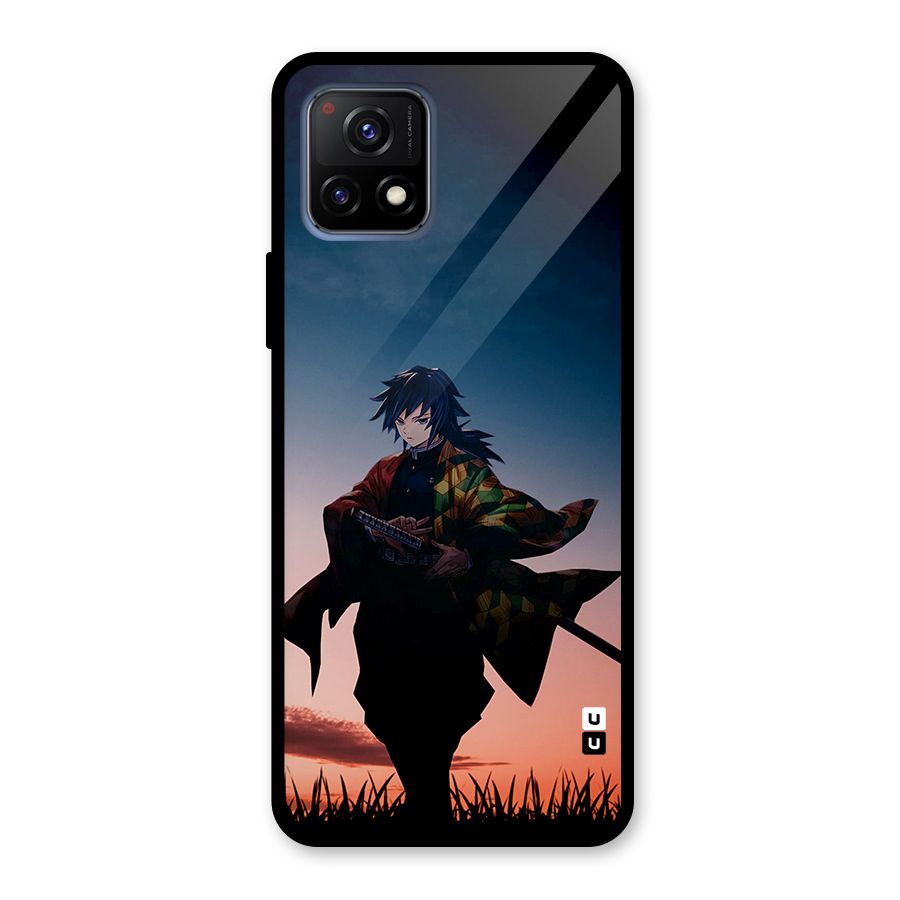 Giyu Tomioka Stance Glass Back Case for Vivo Y72 5G