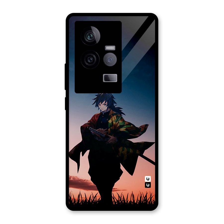 Giyu Tomioka Stance Glass Back Case for Vivo iQOO 11 5G