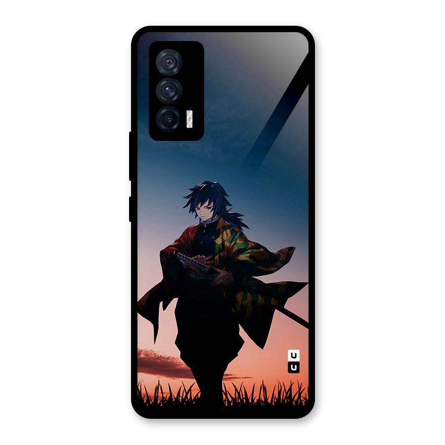 Giyu Tomioka Stance Glass Back Case for Vivo iQOO 7 5G