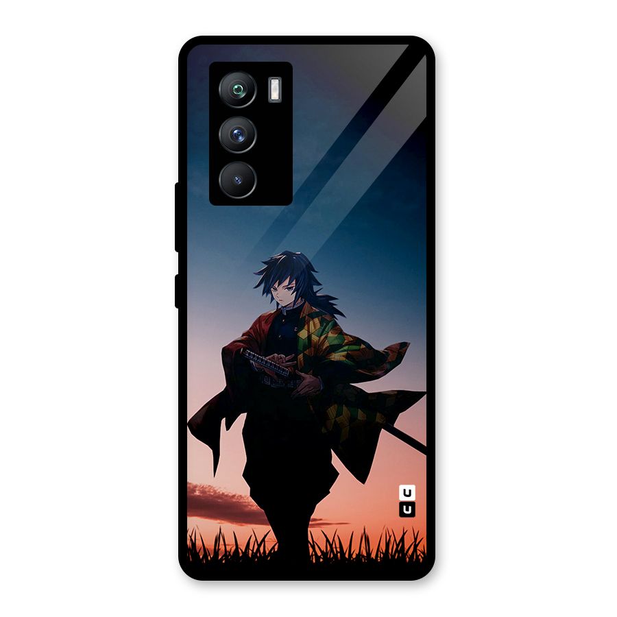 Giyu Tomioka Stance Glass Back Case for Vivo iQOO 9 SE
