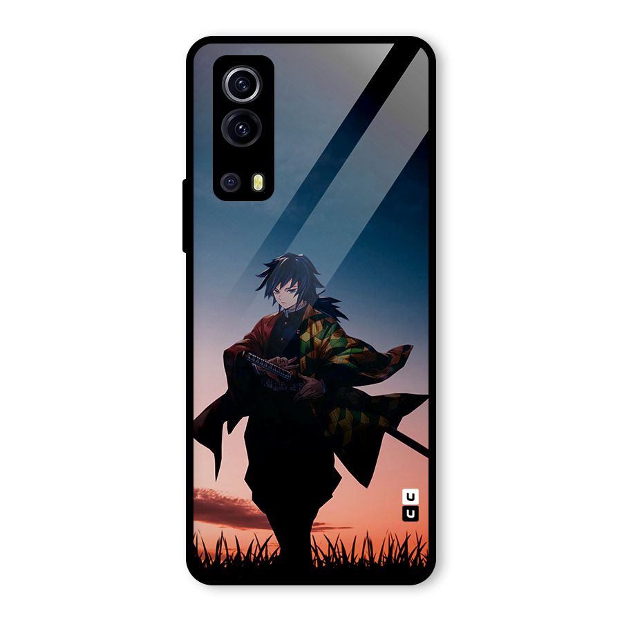 Giyu Tomioka Stance Glass Back Case for Vivo iQOO Z3