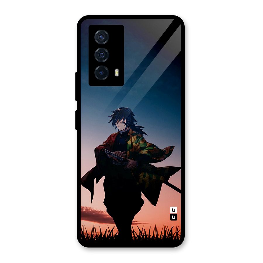 Giyu Tomioka Stance Glass Back Case for Vivo iQOO Z5