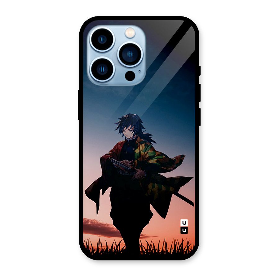 Giyu Tomioka Stance Glass Back Case for iPhone 13 Pro