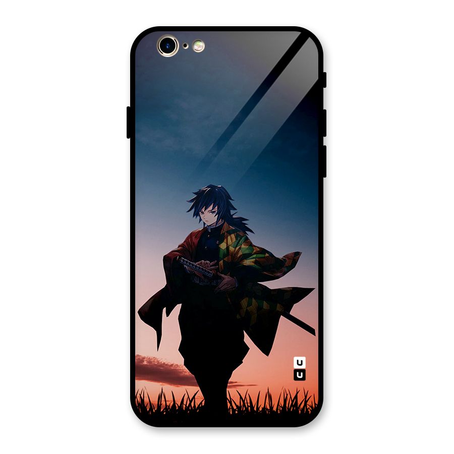 Giyu Tomioka Stance Glass Back Case for iPhone 6 6S