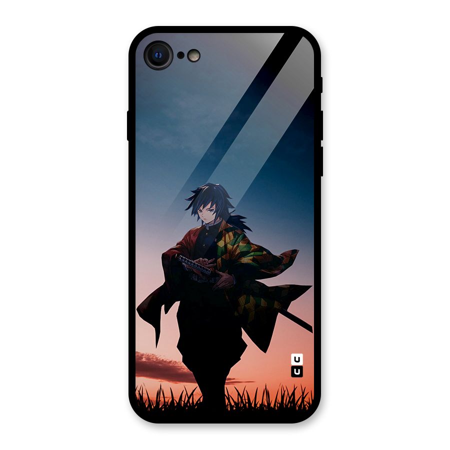 Giyu Tomioka Stance Glass Back Case for iPhone 7