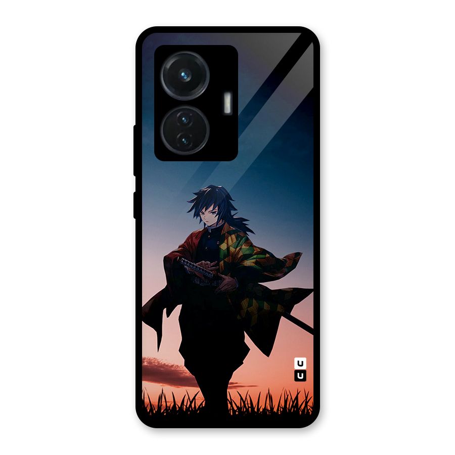 Giyu Tomioka Stance Glass Back Case for iQOO Z6 44W