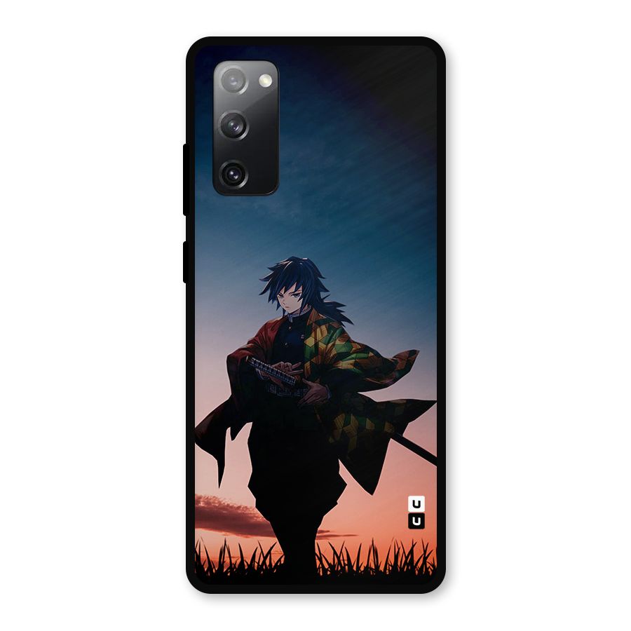 Giyu Tomioka Stance Metal Back Case for Galaxy S20 FE 5G