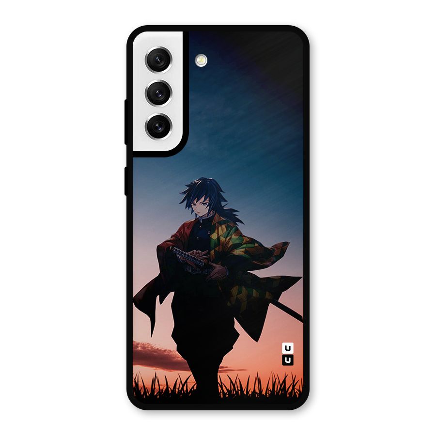 Giyu Tomioka Stance Metal Back Case for Galaxy S21 FE 5G