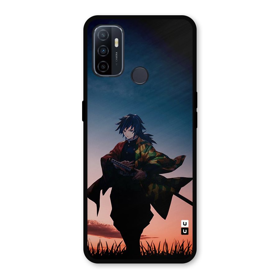Giyu Tomioka Stance Metal Back Case for Oppo A53