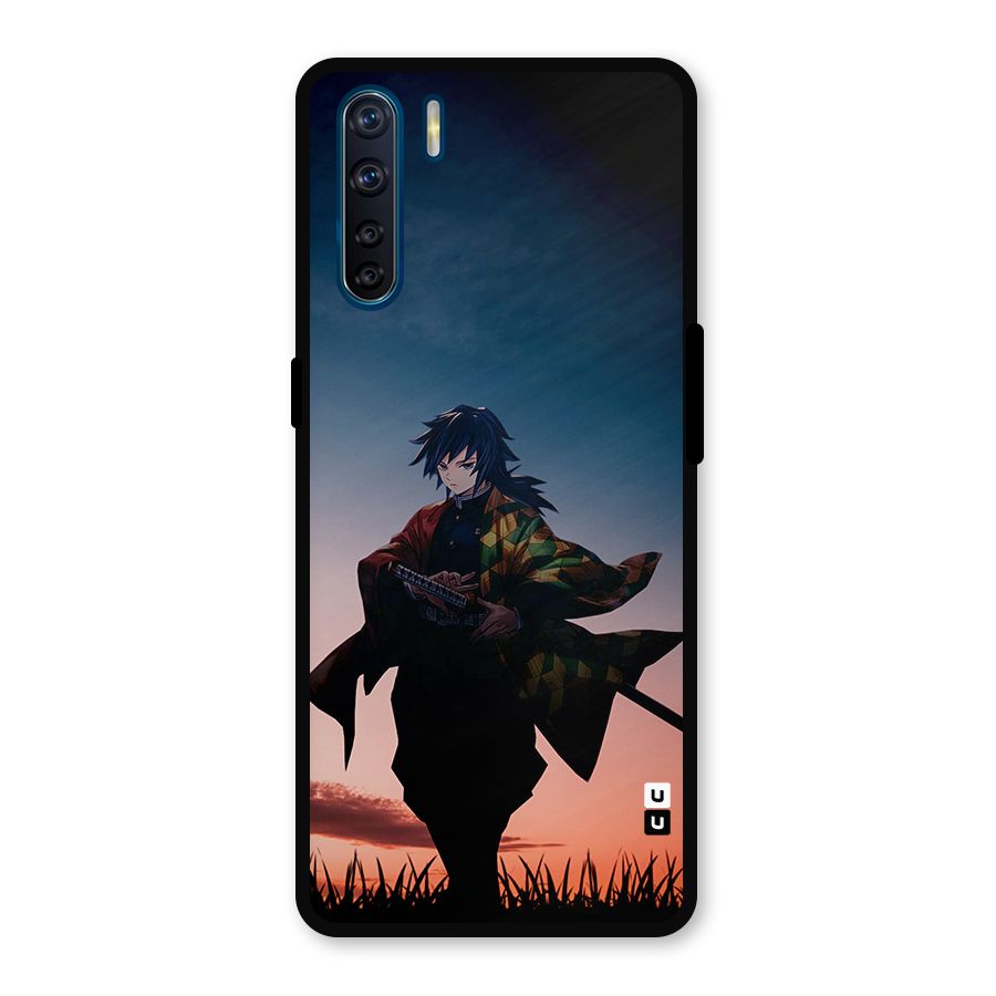 Giyu Tomioka Stance Metal Back Case for Oppo F15