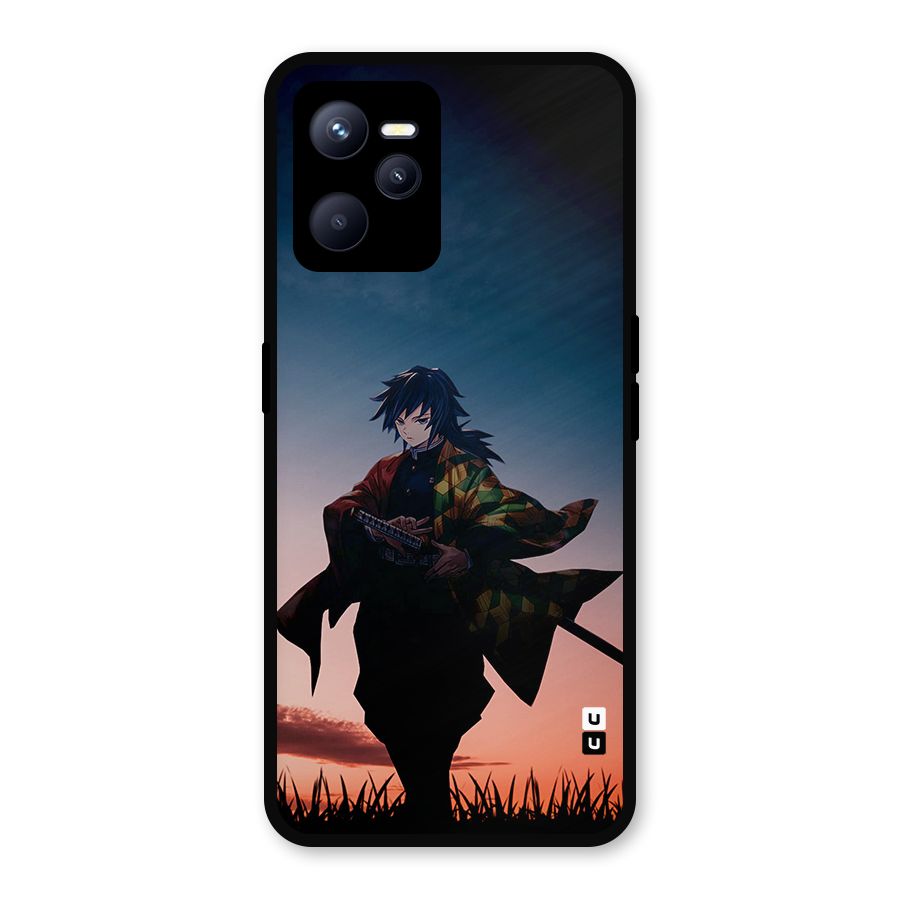Giyu Tomioka Stance Metal Back Case for Realme C35