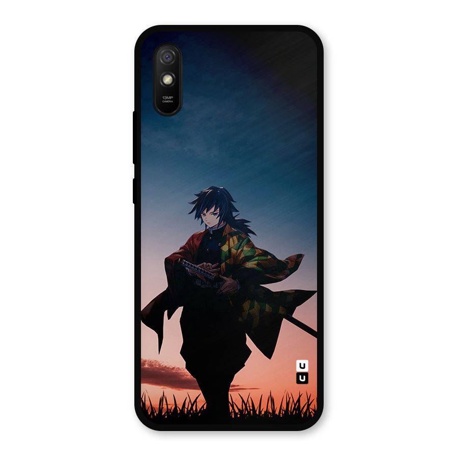 Giyu Tomioka Stance Metal Back Case for Redmi 9a