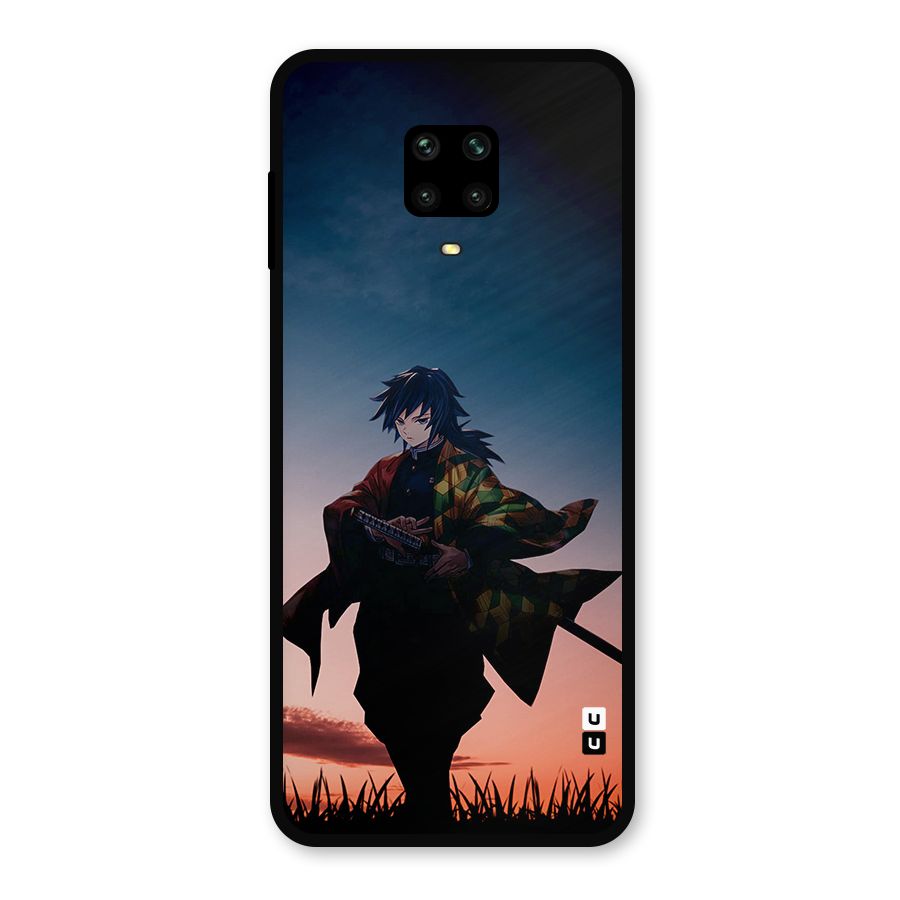 Giyu Tomioka Stance Metal Back Case for Redmi Note 9 Pro