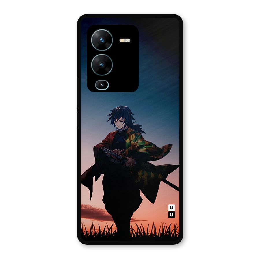 Giyu Tomioka Stance Metal Back Case for Vivo V25 Pro