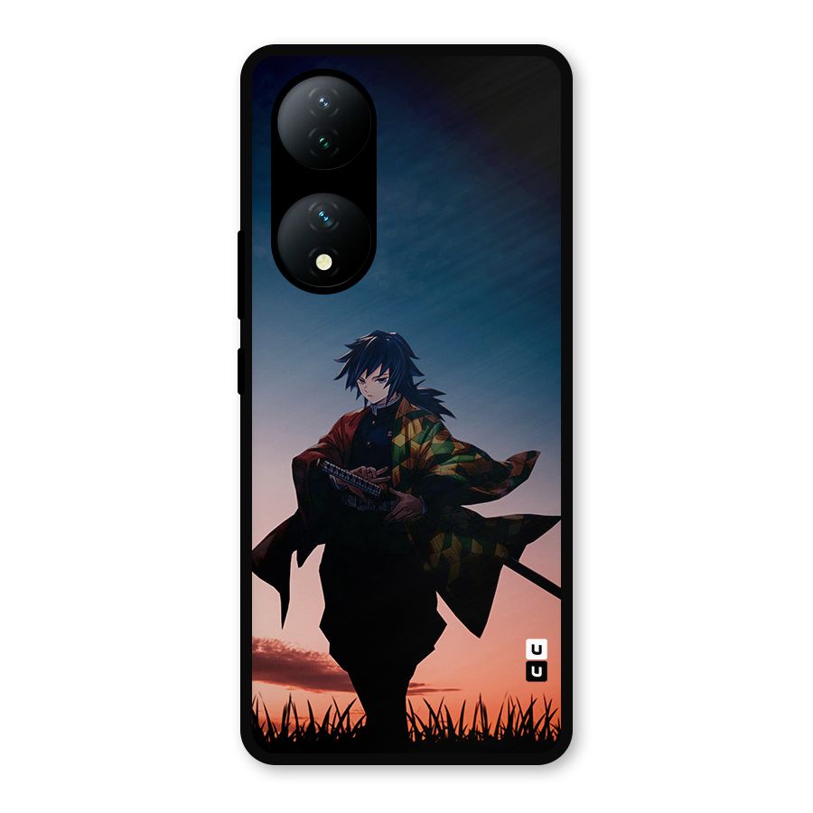 Giyu Tomioka Stance Metal Back Case for Vivo Y100