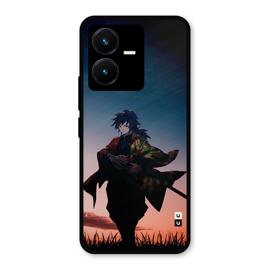 Giyu Tomioka Stance Metal Back Case for Vivo Y22