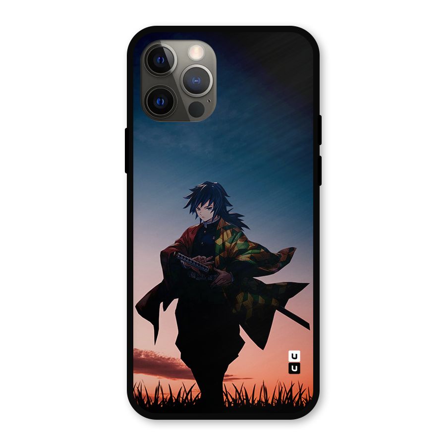 Giyu Tomioka Stance Metal Back Case for iPhone 12 Pro