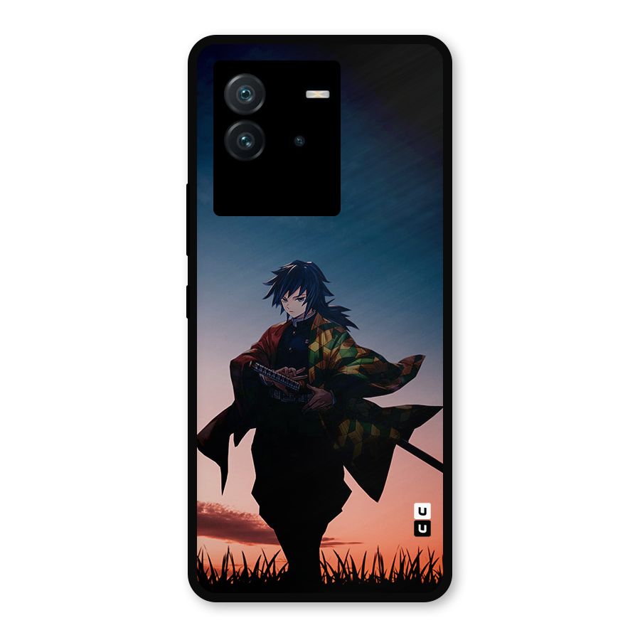 Giyu Tomioka Stance Metal Back Case for iQOO Neo 6 5G