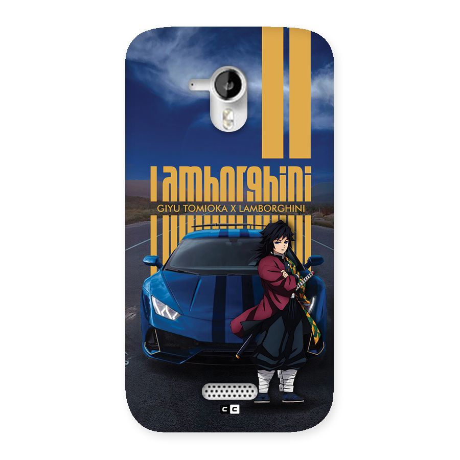 Giyu Tomioka Supercar Back Case for Canvas HD A116