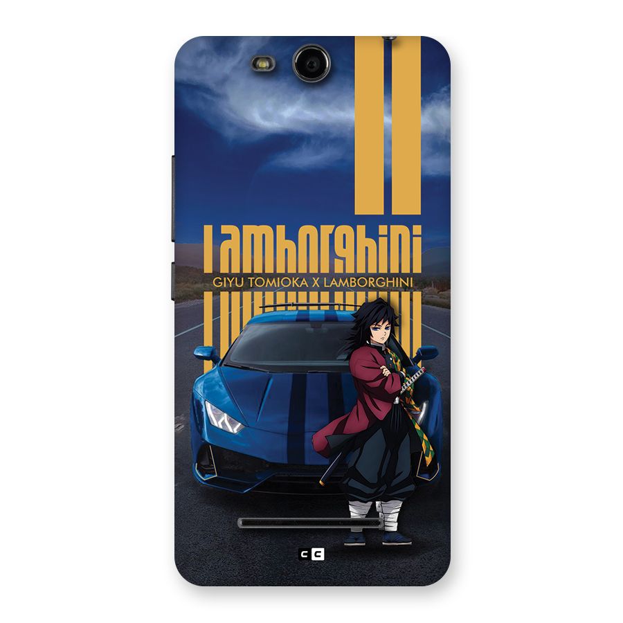 Giyu Tomioka Supercar Back Case for Canvas Juice 3 Q392