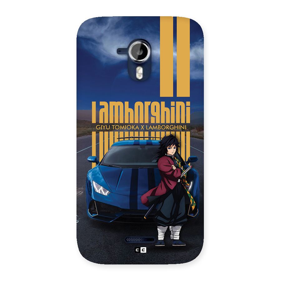 Giyu Tomioka Supercar Back Case for Canvas Magnus A117
