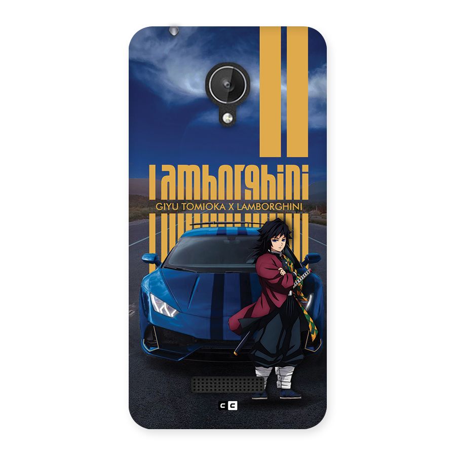 Giyu Tomioka Supercar Back Case for Canvas Spark Q380