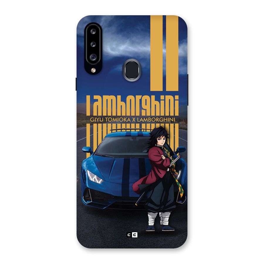 Giyu Tomioka Supercar Back Case for Galaxy A20s