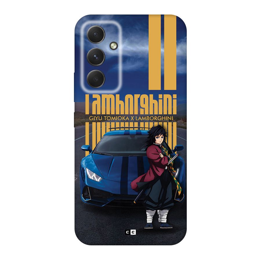 Giyu Tomioka Supercar Back Case for Galaxy A54