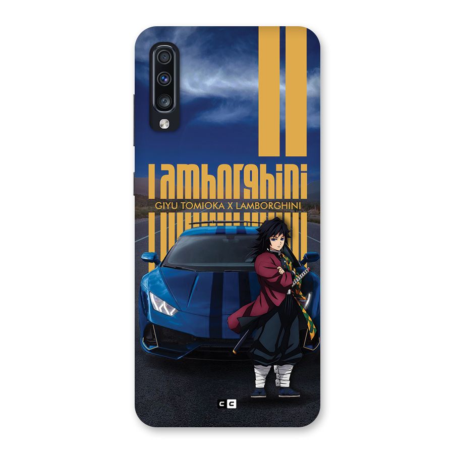 Giyu Tomioka Supercar Back Case for Galaxy A70