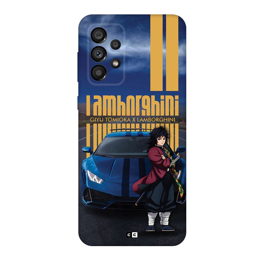 Giyu Tomioka Supercar Back Case for Galaxy A73 5G