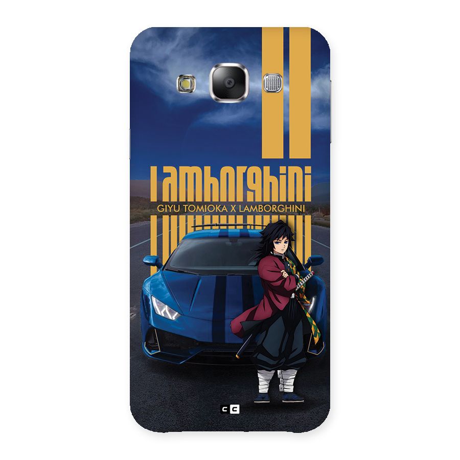Giyu Tomioka Supercar Back Case for Galaxy E5