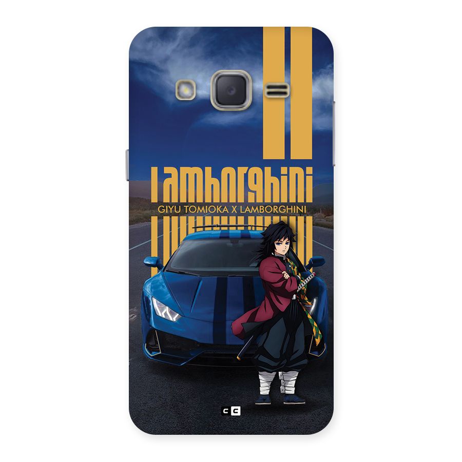 Giyu Tomioka Supercar Back Case for Galaxy J2