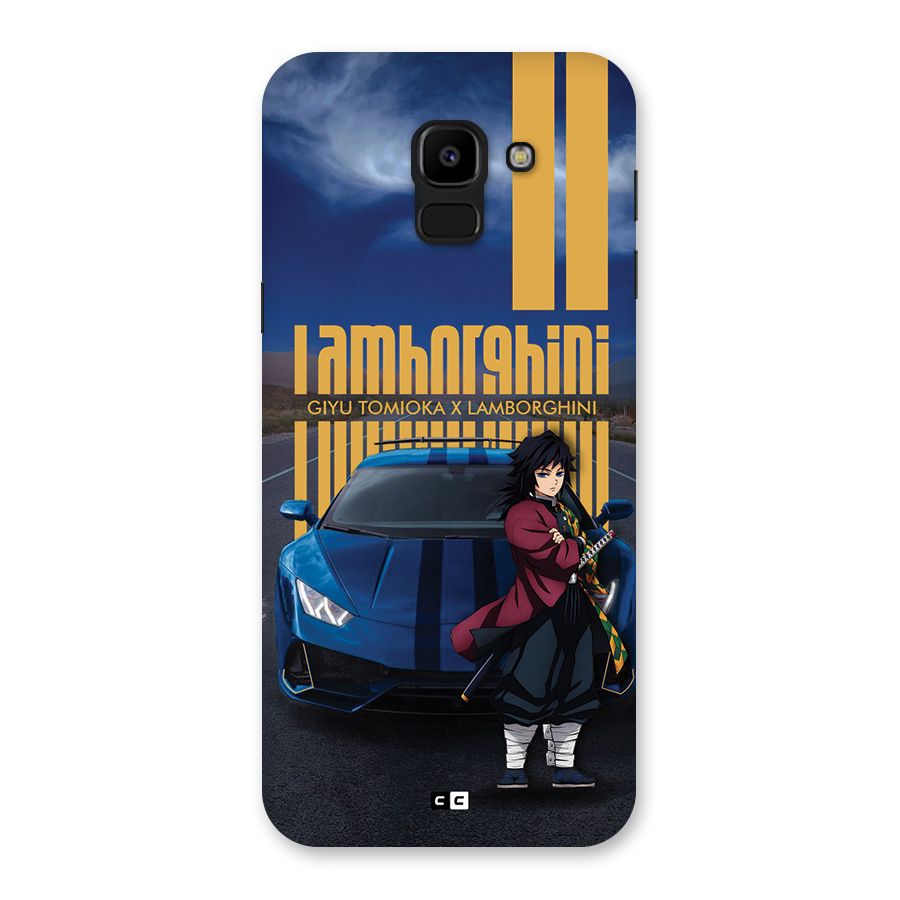 Giyu Tomioka Supercar Back Case for Galaxy J6