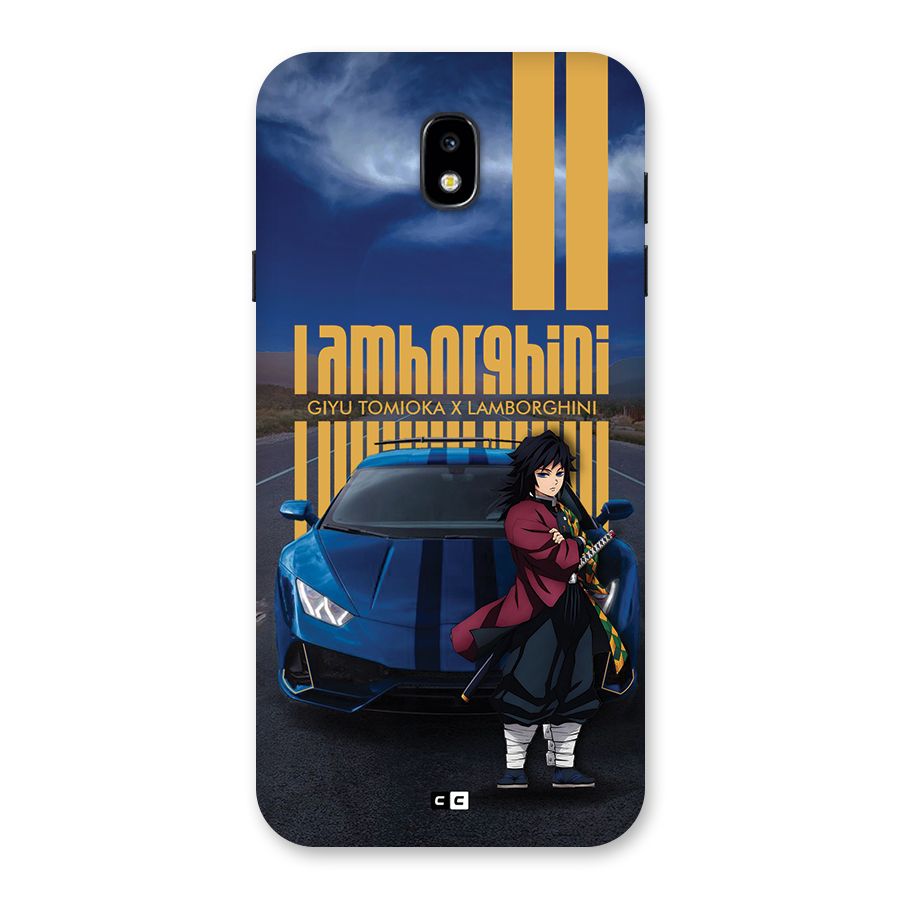 Giyu Tomioka Supercar Back Case for Galaxy J7 Pro